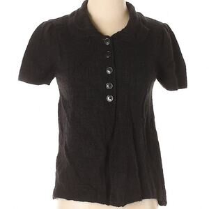 Urban Outfitters Kimchi Blue short sleeve black goth sweater size small